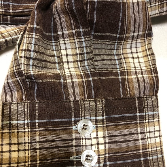 Billabong Mens Button down Plaid shirt Slim fit Large - Picture 8 of 9